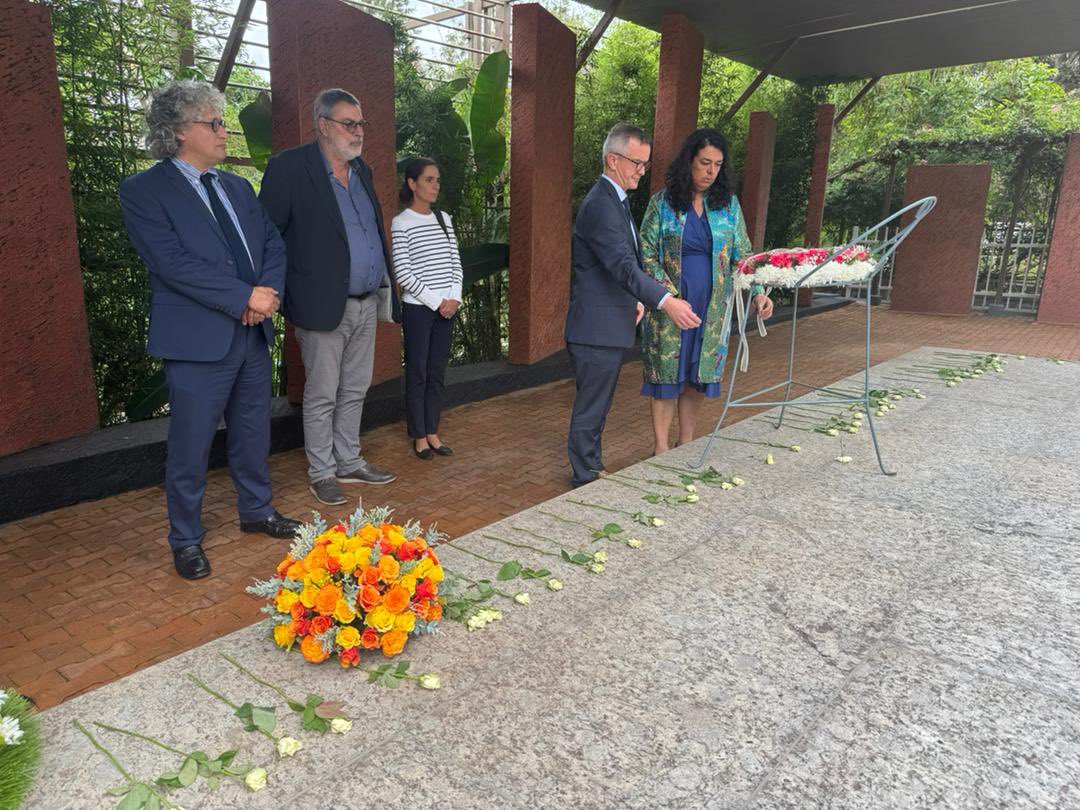 Hans Das (@hansdaseu) on Twitter photo In Kigali, I also paid tribute to the victims of the 1994 Genocide against the Tutsi at the Genocide Memorial together with <a href="/BelenCalvoEU/">Belen Calvo Uyarra</a>.
A powerful reminder of the dangers of extremism and hate speech.
These atrocities should never be forgotten. In Kigali, I also paid tribute to the victims of the 1994 Genocide against the Tutsi at the Genocide Memorial together with <a href="/BelenCalvoEU/">Belen Calvo Uyarra</a>.
A powerful reminder of the dangers of extremism and hate speech.
These atrocities should never be forgotten.