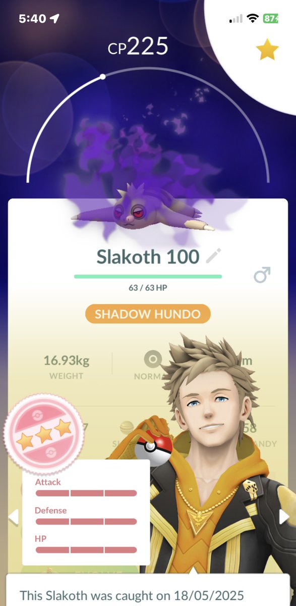 blankandclear's tweet image. Shadow Hundo #5. 

#PokémonGO

#ShadowHundo