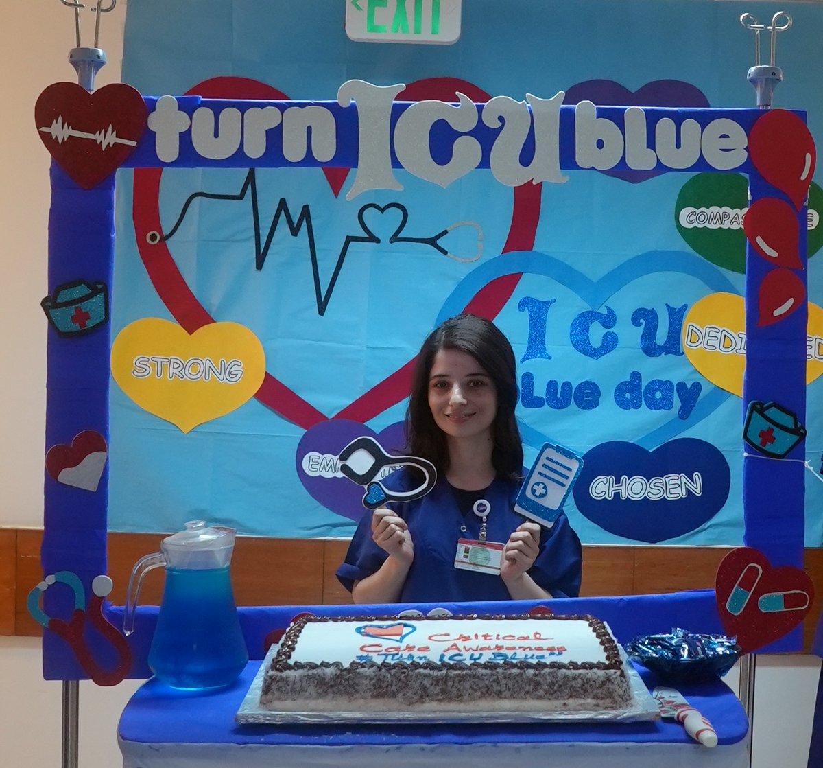 💙Celebrated #TurnICUBlue  May 16 2025!💙
This special day is all about recognizing the real superheroes—our critical care nurses, physicians, and allied healthcare teams—for their tireless dedication to the care of critically ill children.
I’m filled with pride seeing the unit