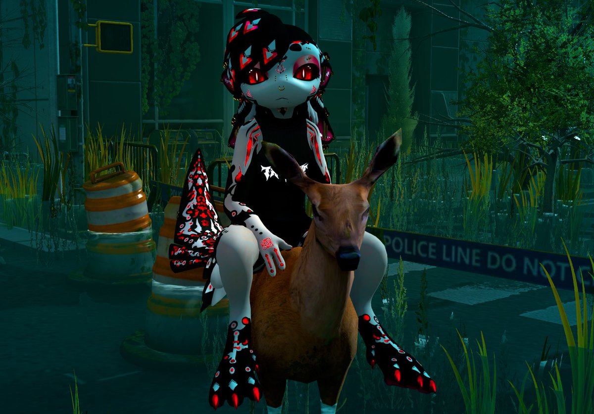 Has anyone ever seen an Avali on a deer?
#Avali
