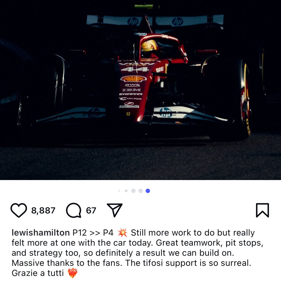 LEWIS VIA INSTAGRAM ❤️❤️