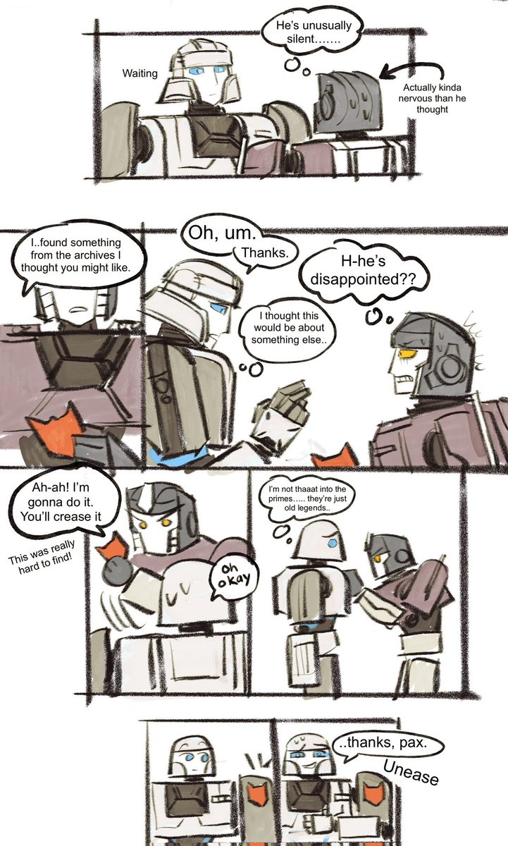 pineappledandy_'s tweet image. Borrowed words 🤔
Part 1 (and 2 in reply below!)

This is direct aftermath after the QRT, cos I don&apos;t think SGD16 would&apos;ve been okay with what happened, and probably wants an apology. Not super proud of the pacing and dialogue here but I gotta get this out of the way! xD #megop