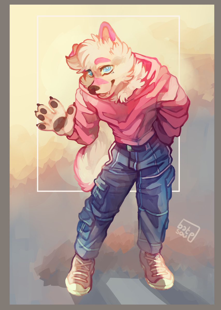 batsoupart's tweet image. commission for @VoltoMatte from last year!! thank you so much! ^^