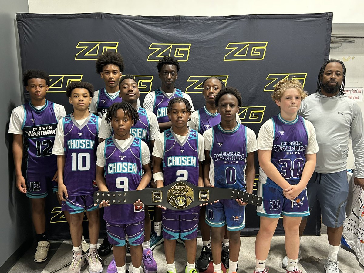 zg_midatlantic's tweet image. Congratulations to the Chosen Warriors on winning the boys 5th/6th championship this weekend at #ZGBattlefotheBeltDC ‼️🏀