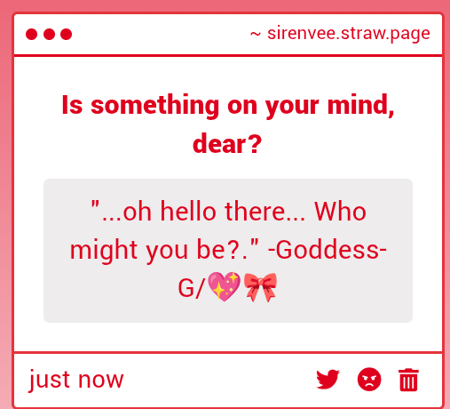 Siren_vee's tweet photo. H- uh? O-oh uhhmm h-hey!!! I-.. I mean m-my name is AngelCocoa, b-but you don't have to bother with such trash like myself, I've heard a-alot about you from the higher-ups! Y-you're Goddess-G, right?.. 

uhm.. uhh.. 
I-I'm sorry, this is an awful first impression...

AngelCocoa https://t.co/95BMHFe8je
