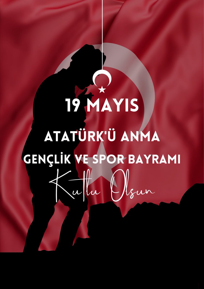 maximum1975's tweet photo. Bütün ümidim gençliktedir." Mustafa Kemal Atatürk'ün 1919'da Samsun'a ayak basarak Milli Mücadeleyi başlattığı 19 Mayıs Atatürk'ü Anma, Gençlik ve Spor Bayramı kutlu olsun!🇹🇷 https://t.co/gqUuXJVLUJ