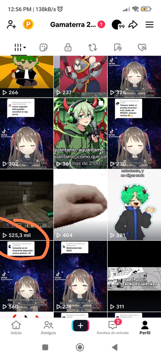 Perate, como que medio millón de vistas? ALV