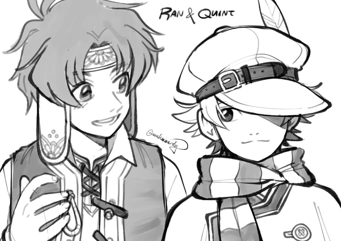 Ran &amp; Quint
#originalcharacter 