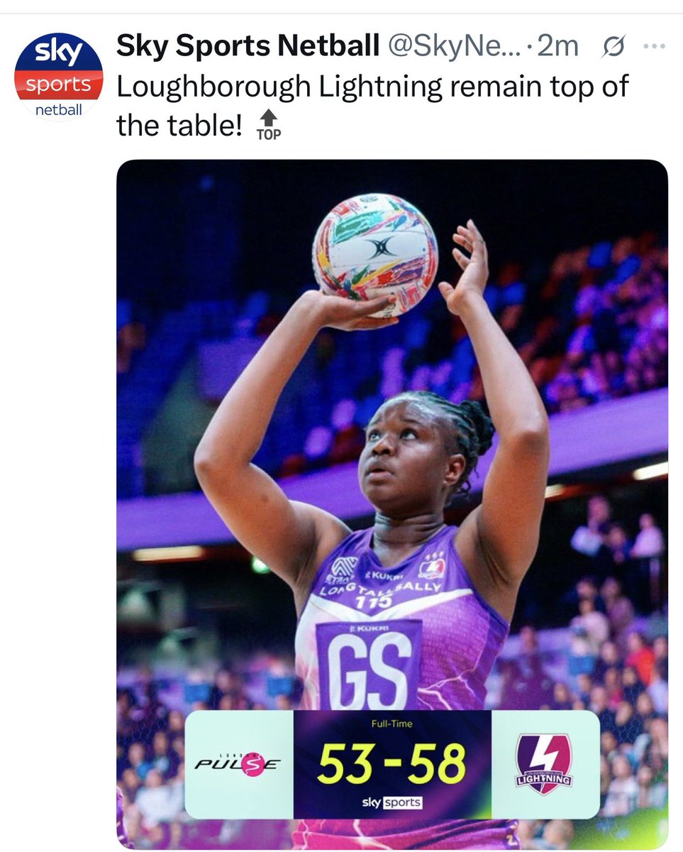 kelly_walker's tweet image. When the math isn’t mathing!  

Is this netball maths? 

Pulse are still top, Lightning are still second same points so placings are on goal difference. 
#NSL2025