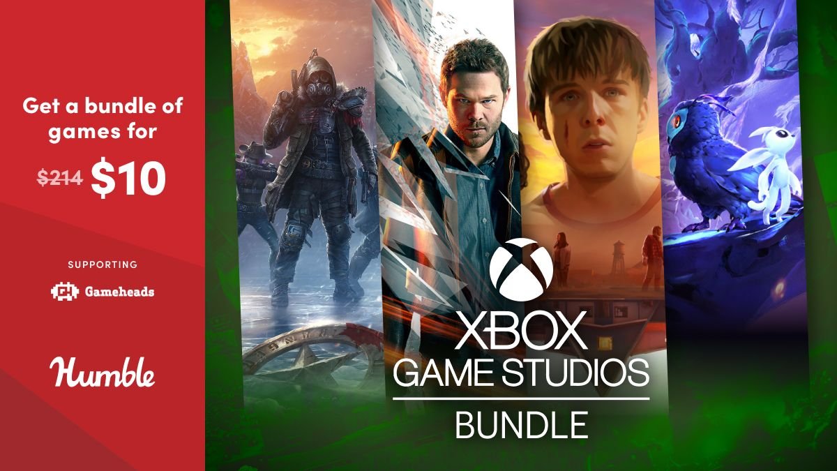 Get your fill of combat, strategy, adventure, and more in the Xbox Games Studios Publisher Bundle!

- Ori and the Will of the Wisps
- Sunset Overdrive
- As Dusk Falls
- and more! Supports <a href="/WeAreGameheads/">Gameheads</a> | bit.ly/4dc7tWY