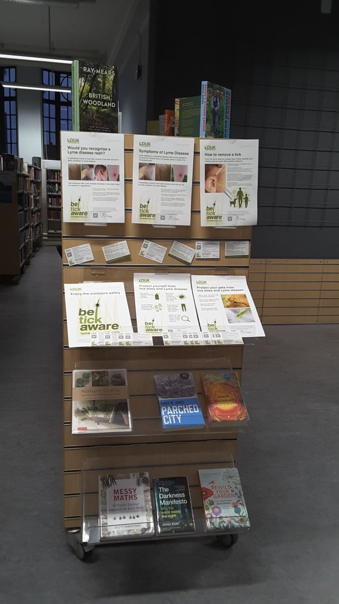 💚 It’s always a real boost to see our Lyme disease awareness materials being displayed in public spaces.

Thank you to Paddington Library, London W2 for putting our information on show!

#LymeDiseaseUK #LymeAwareness #PublicHealth #CommunityAwareness #LymeInfo