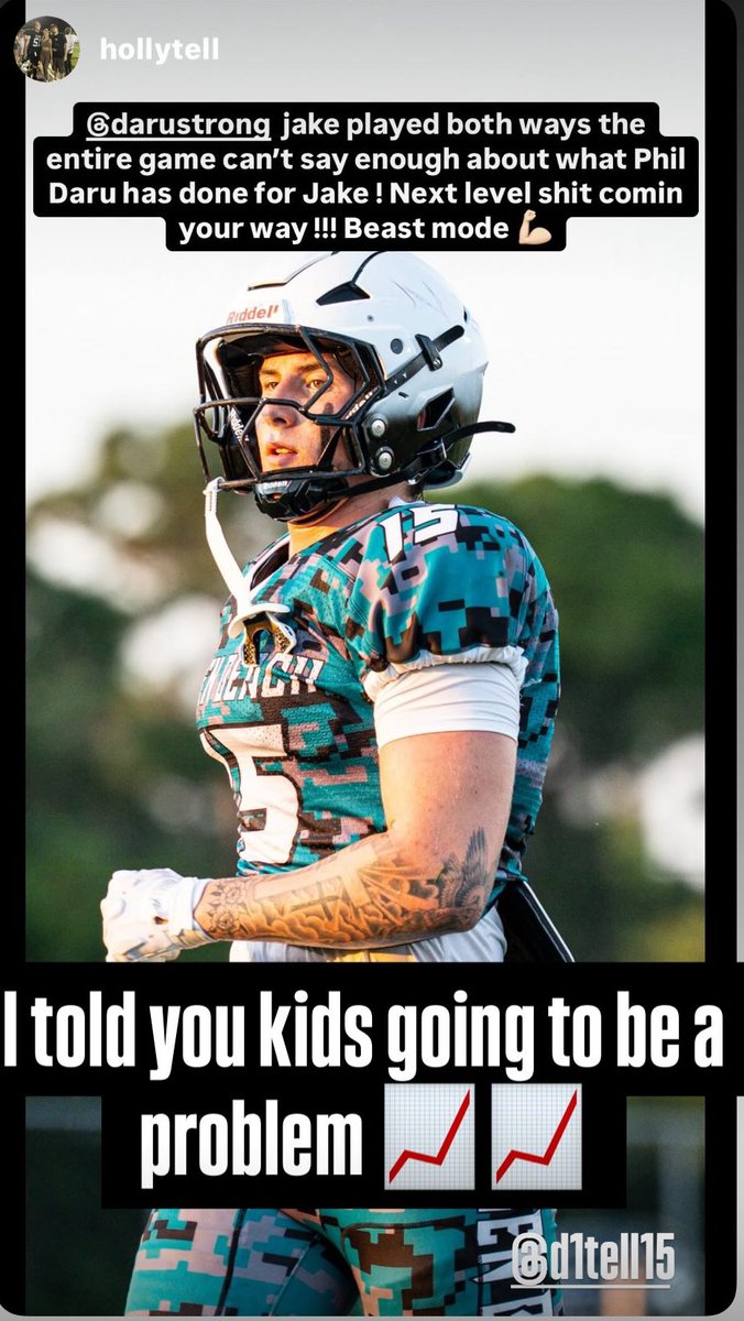 Phil Daru (@darustrong) on Twitter photo Proud to see how far this young man has gotten in a short amount of time. Plenty more to go! <a href="/JRTell15/">Jake R Tell</a>
<a href="/caffeyjbhs/">Coach CaffeyJBHS Football</a> <a href="/CoachBerry247/">Coach Brandon Berry</a> <a href="/JensenFootball/">Jensen Beach Football</a> Proud to see how far this young man has gotten in a short amount of time. Plenty more to go! <a href="/JRTell15/">Jake R Tell</a>
<a href="/caffeyjbhs/">Coach CaffeyJBHS Football</a> <a href="/CoachBerry247/">Coach Brandon Berry</a> <a href="/JensenFootball/">Jensen Beach Football</a>