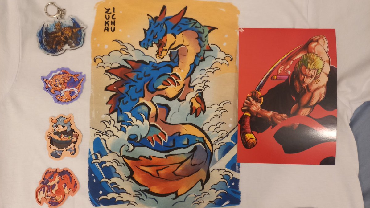 Lagiahunter's tweet photo. Went to a local event to help my friend out at his stand but took the chance to get all this. We spanish artists are built different (creators below) https://t.co/c8xkZsWq80