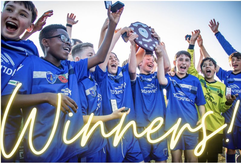 BeaconsFC's tweet image. Huge congratulations to our U13 Whites, winners in yesterday's shield final match! Fantastic result! #selkent #winners #u13