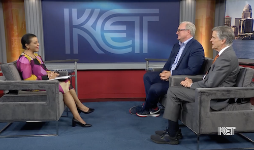 KET Public Affairs (@pubaffairsket) on Twitter photo From Kentucky Edition, <a href="/ReneeKET/">Renee Shaw</a>, <a href="/bobbabbage/">Bob Babbage</a> and <a href="/KYTrey/">Trey Grayson</a> Grayson discuss Auditor Allison Ball's lawsuit against the Beshear administration and a different approach to state budgeting under House Republicans. ow.ly/CjC950VUjE8 From Kentucky Edition, <a href="/ReneeKET/">Renee Shaw</a>, <a href="/bobbabbage/">Bob Babbage</a> and <a href="/KYTrey/">Trey Grayson</a> Grayson discuss Auditor Allison Ball's lawsuit against the Beshear administration and a different approach to state budgeting under House Republicans. ow.ly/CjC950VUjE8