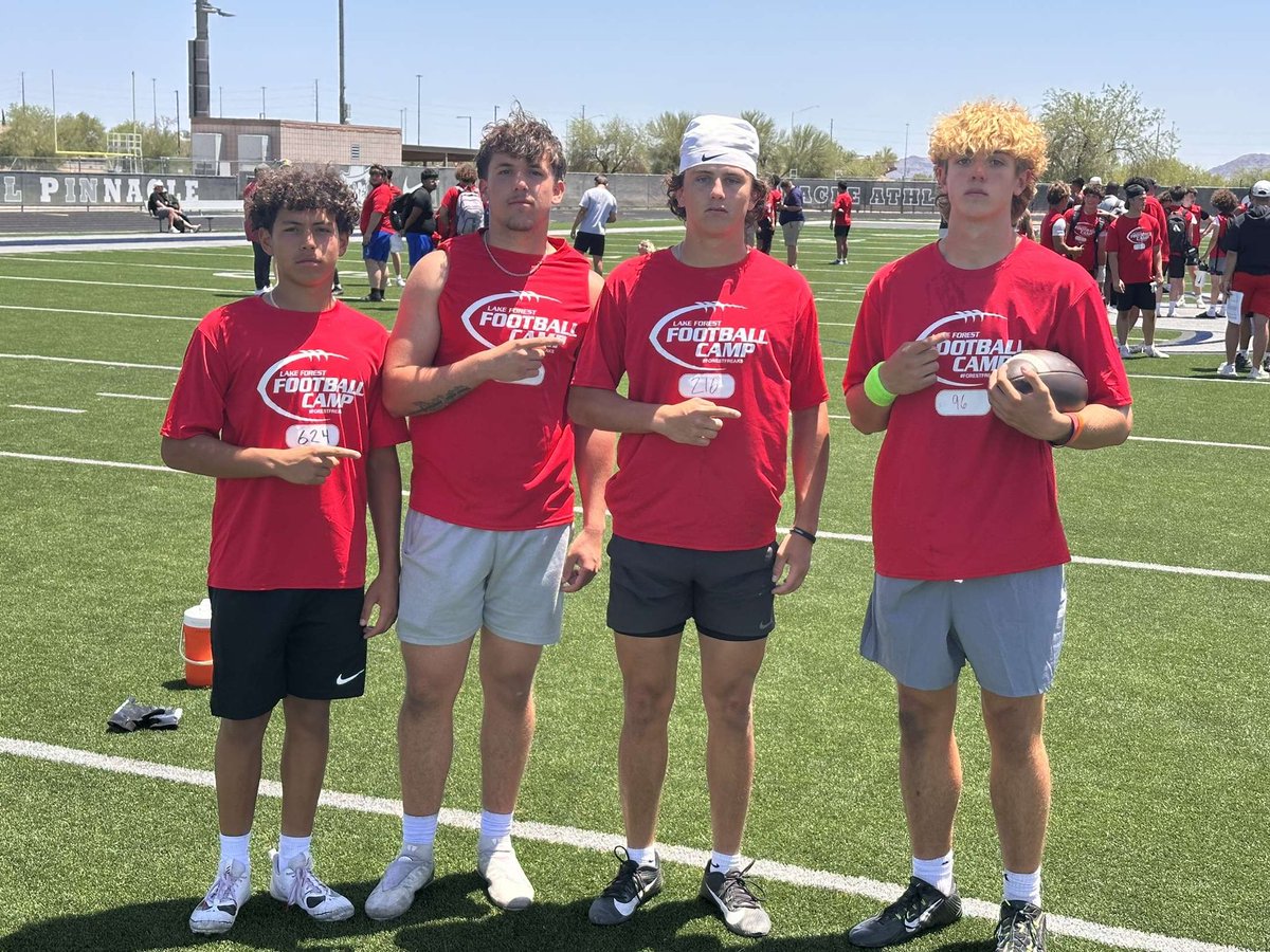 Christopher Hernandez (@chrish3rnandez) on Twitter photo Great competition and work today at the Lake Forest Megacamp! CV represented well
Appreciate all the college coaches who were out and <a href="/LFC_FOOTBALL/">Jim Catanzaro</a> for hosting.
<a href="/ryanfreeman1111/">Ryan Freeman</a> <a href="/cvhscoyoteclub/">@CVHSCoyoteClub</a> Great competition and work today at the Lake Forest Megacamp! CV represented well
Appreciate all the college coaches who were out and <a href="/LFC_FOOTBALL/">Jim Catanzaro</a> for hosting.
<a href="/ryanfreeman1111/">Ryan Freeman</a> <a href="/cvhscoyoteclub/">@CVHSCoyoteClub</a>