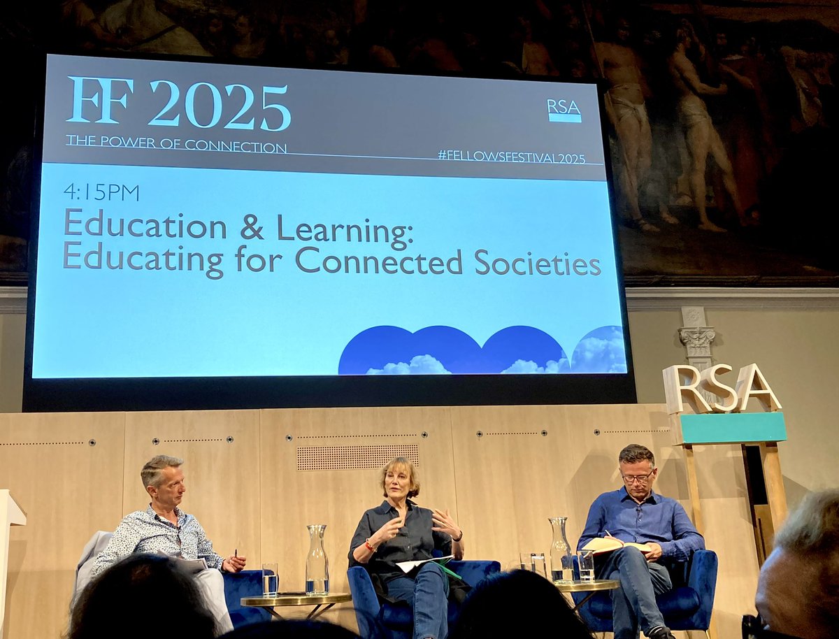 MaggyPigott's tweet image. Thoroughly enjoyed, learned much & made great new #connections at #RSA #FellowsFestival2025
Excellent sessions on the #arts, #technology, #education, #media, #community and more!
Lack of good social connections is as bad for your #health as smoking 15 cigarettes a day!