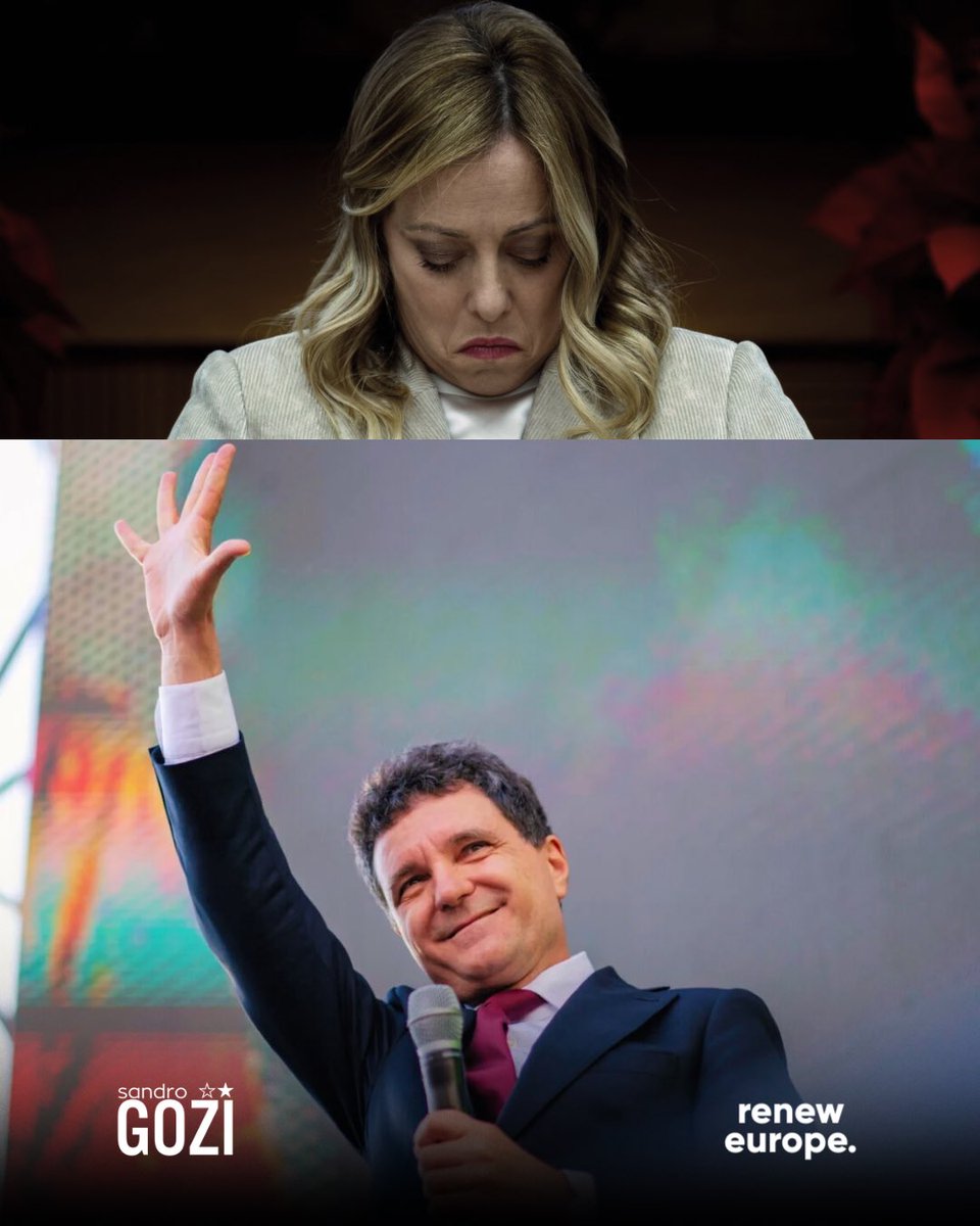 sandrogozi's tweet image. Renew Europe l’emporte. @georgesimion , @GiorgiaMeloni et ses alliés d’extrême droite sont défaits. Félicitations à @NicusorDanRO pour cette victorie. Bucarest envoie un message fort à l’Europe: la vague souverainiste peut être stoppée. La Roumanie vient de le prouver.
Bravo!🇷🇴🇪🇺
