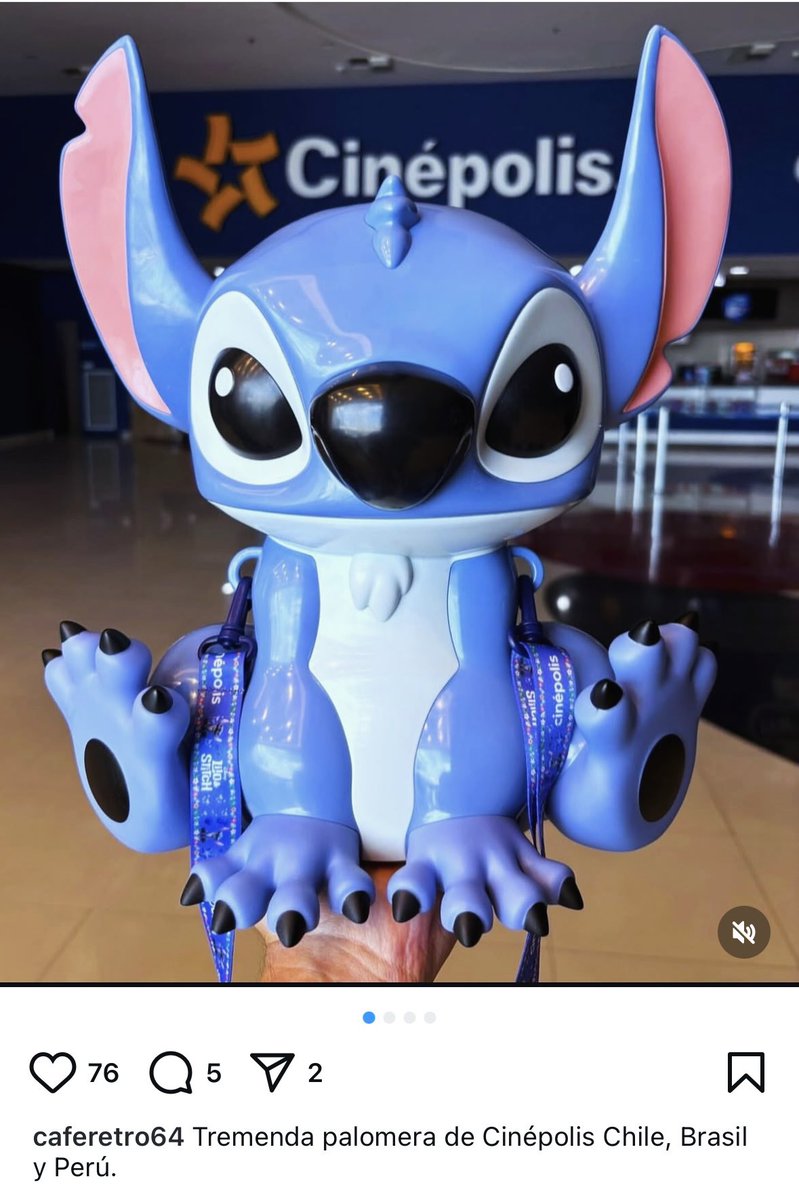Teresika88's tweet photo. No es justo que en España no tengamos estas palomeras de Stitch!!!! #cine #stitch #estreno #23mayo https://t.co/qHqAjAUtQK