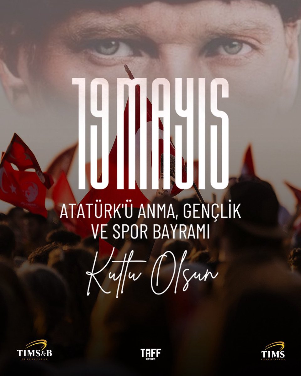 “Bütün ümidim gençliktedir.”

-Mustafa Kemal ATATÜRK

#19Mayıs Atatürk’ü Anma, Gençlik ve Spor Bayramı’mız kutlu olsun! ❤️