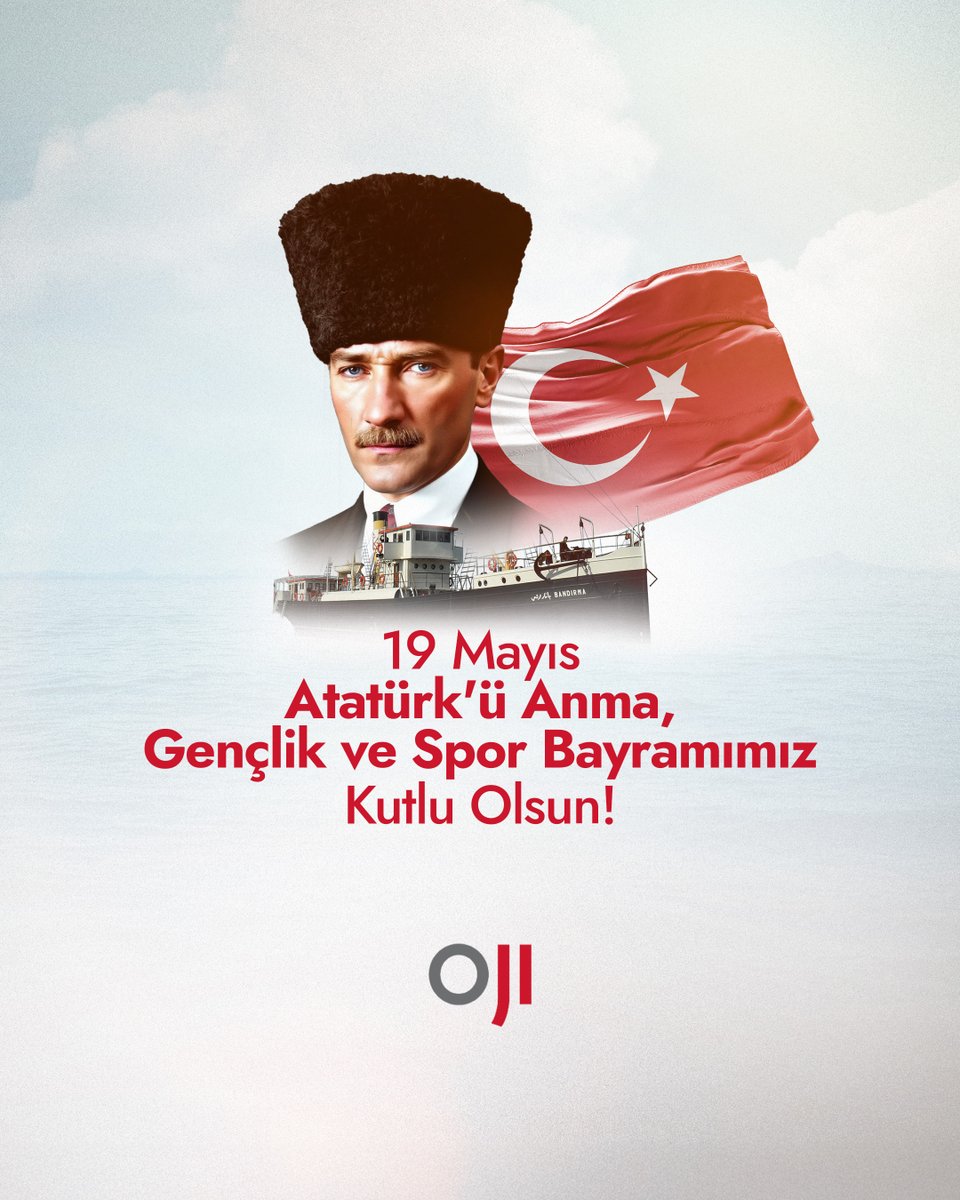Gazi Mustafa Kemal Atatürk’ü ve silah arkadaşlarını saygı ve minnetle anıyor; gençliğe duyulan güvenin bilinciyle geleceğe ilerliyoruz. 19 Mayıs Atatürk’ü Anma Gençlik ve Spor Bayramımız kutlu olsun!