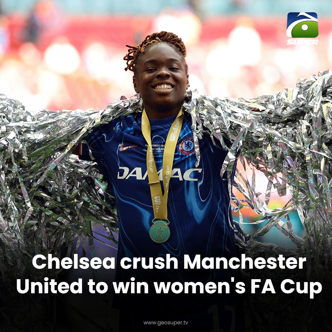 geosupertv's tweet image. Blues win treble! 🏆

Read more: tinyurl.com/ywlb5nzz

#ChelseaWomen #FACupFinal
