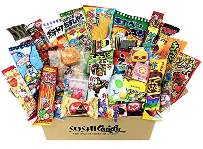 I just received 40 Japanese Candy &amp; snack box and other popular sweets (box) - box from dillarz_ via Throne. Thank you! throne.com/chrisxchad732 #Wishlist #Throne