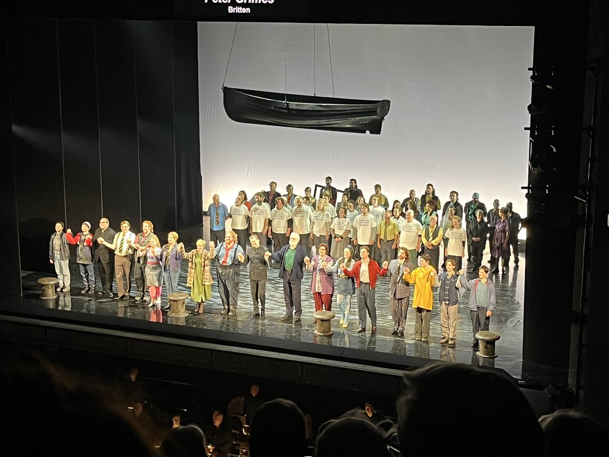 Fantastic Peter Grimes from <a href="/WelshNatOpera/">Welsh National Opera</a> last night.