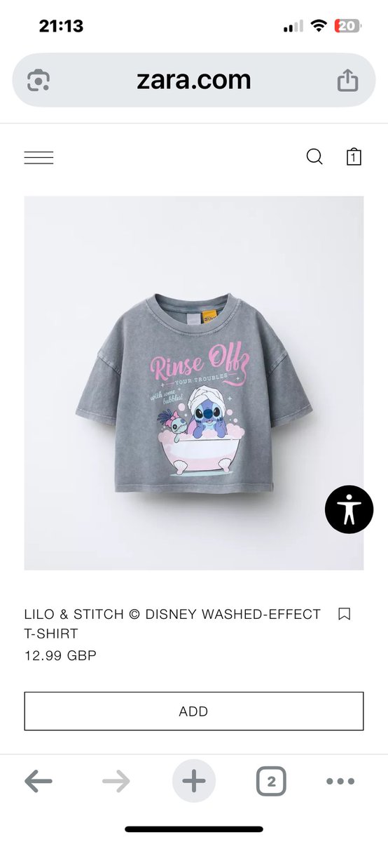 bestdizzyblond's tweet photo. @ZARA hi, can you tell me if you will be getting this T-shirt in size 6-7 back in stock? https://t.co/505h7LGrWd