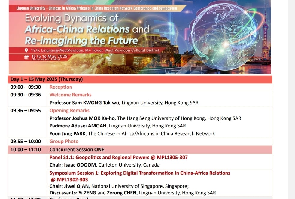 Dr Ibrahima Niang (@niangxalil) on Twitter photo From Thursday 15 to Friday 16 , I have participated to the "Chinese in Africa/ Africans in China Research Network Conference and Symposium virtually as a presenter. Our Panel is entitled : Chinese investment in Digital infrastructure along the Digital Silk Road. <a href="/CAAC_Network/">Chinese in Africa/Africans in China Research Ntwrk</a> From Thursday 15 to Friday 16 , I have participated to the "Chinese in Africa/ Africans in China Research Network Conference and Symposium virtually as a presenter. Our Panel is entitled : Chinese investment in Digital infrastructure along the Digital Silk Road. <a href="/CAAC_Network/">Chinese in Africa/Africans in China Research Ntwrk</a>