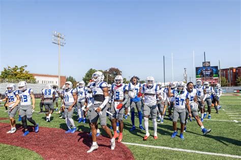 BenjaminPittman's tweet photo. #AGTG After a great conversation with @CoachAJ_Jones I'm blessed to receive (D-2HBCU) offer from Elizabeth city state university 🔵⚪️ https://t.co/4RhpMAepms