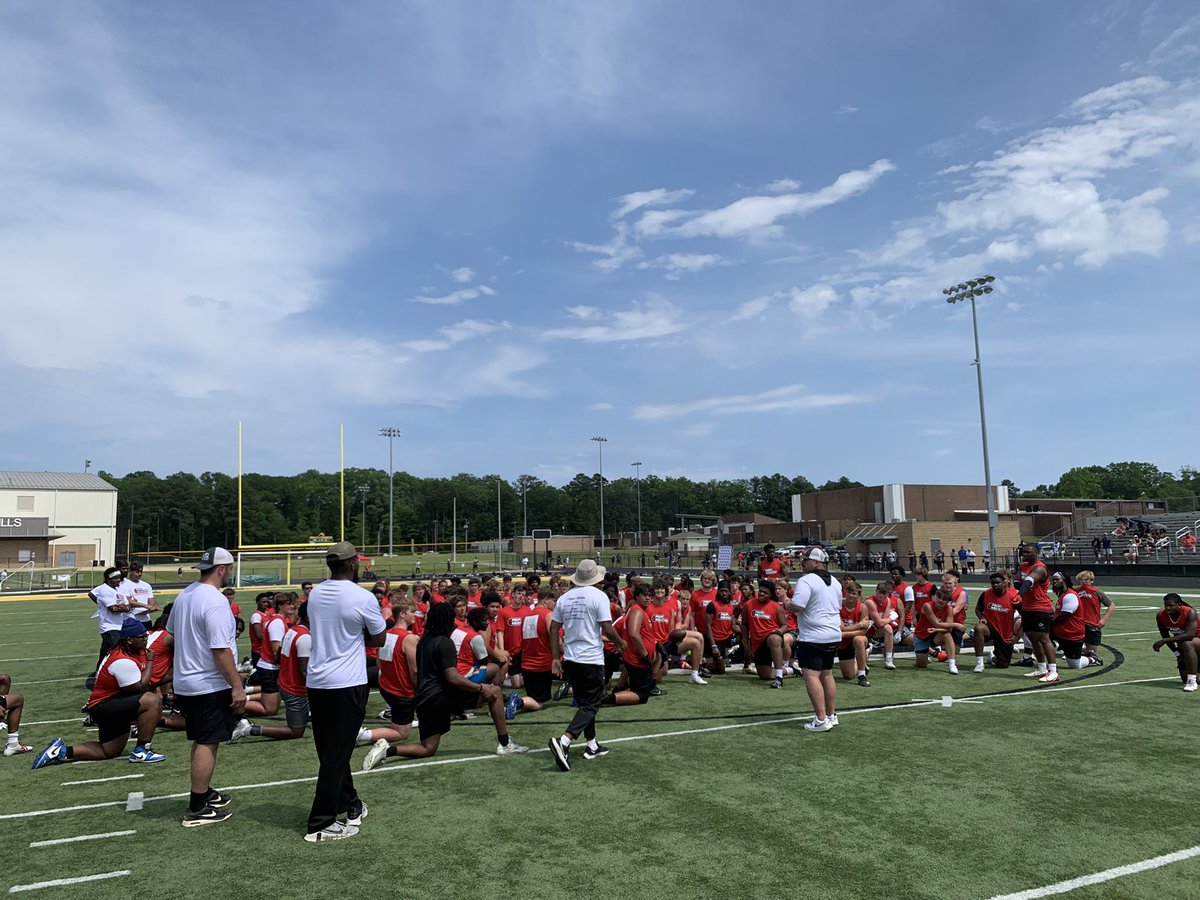 Biggest camp in the books! 

Thanks for coming out! More videos, reports and more coming tonight and throughout the week! 

#PRZCombineSeriesAR