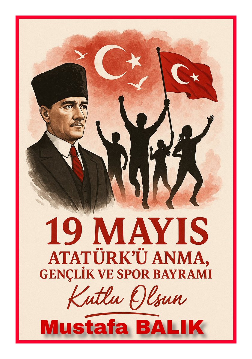 Değerli arkadaşlarım;

Bugün, Türkiye Cumhuriyeti'nin temellerinin atıldığı, bağımsızlık meşalesinin yakıldığı 19 Mayıs 1919’un 106. yıl dönümünü büyük bir gurur ve coşku ile kutluyoruz. Gazi Mustafa Kemal Atatürk'ün Samsun’a çıkarak başlattığı Kurtuluş Mücadelesi, milletimizin