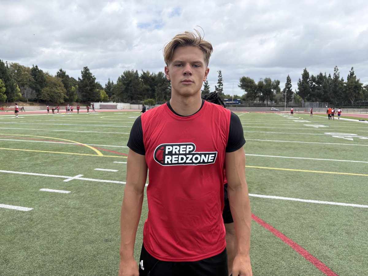 Michael Huntley (@mikehuntley63) on Twitter photo Best defensive line group we’ve had at a <a href="/PrepRedzoneCA/">Prep Redzone California</a> camp in years.
Jeremiah Williams, Tustin
Hunter Eligon, Los Alamitos
Charlie “Chuck” Eckl, Dana Hills
<a href="/Jeremiah_W22/">Jeremiah Williams</a> <a href="/hunter_eligon/">Hunter Eligon</a> <a href="/ChuckEckl07/">Charlie “Chuck” Eckl</a> <a href="/JReyes_NP/">Jordan Reyes</a> #przcombineseriessocal Best defensive line group we’ve had at a <a href="/PrepRedzoneCA/">Prep Redzone California</a> camp in years.
Jeremiah Williams, Tustin
Hunter Eligon, Los Alamitos
Charlie “Chuck” Eckl, Dana Hills
<a href="/Jeremiah_W22/">Jeremiah Williams</a> <a href="/hunter_eligon/">Hunter Eligon</a> <a href="/ChuckEckl07/">Charlie “Chuck” Eckl</a> <a href="/JReyes_NP/">Jordan Reyes</a> #przcombineseriessocal