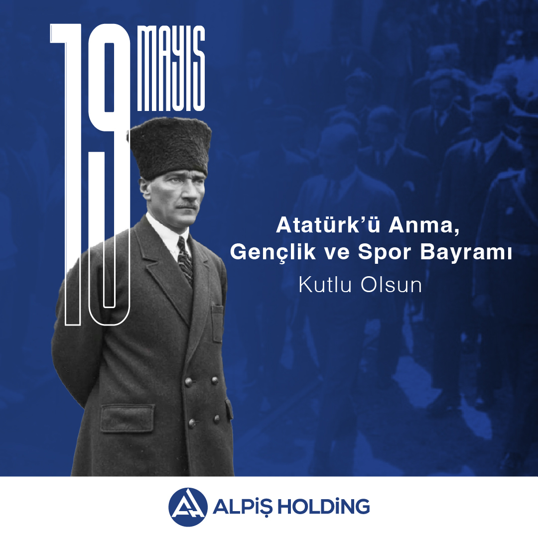 Gazi Mustafa Kemal Atatürk’ün Samsun’a çıkarak başlattığı kurtuluş mücadelesinin 106. yılında, onun gençliğe olan inancını gururla ve umutla taşıyoruz. 19 Mayıs Atatürk'ü Anma, Gençlik ve Spor Bayramı'nı Kutluyoruz 🇹🇷