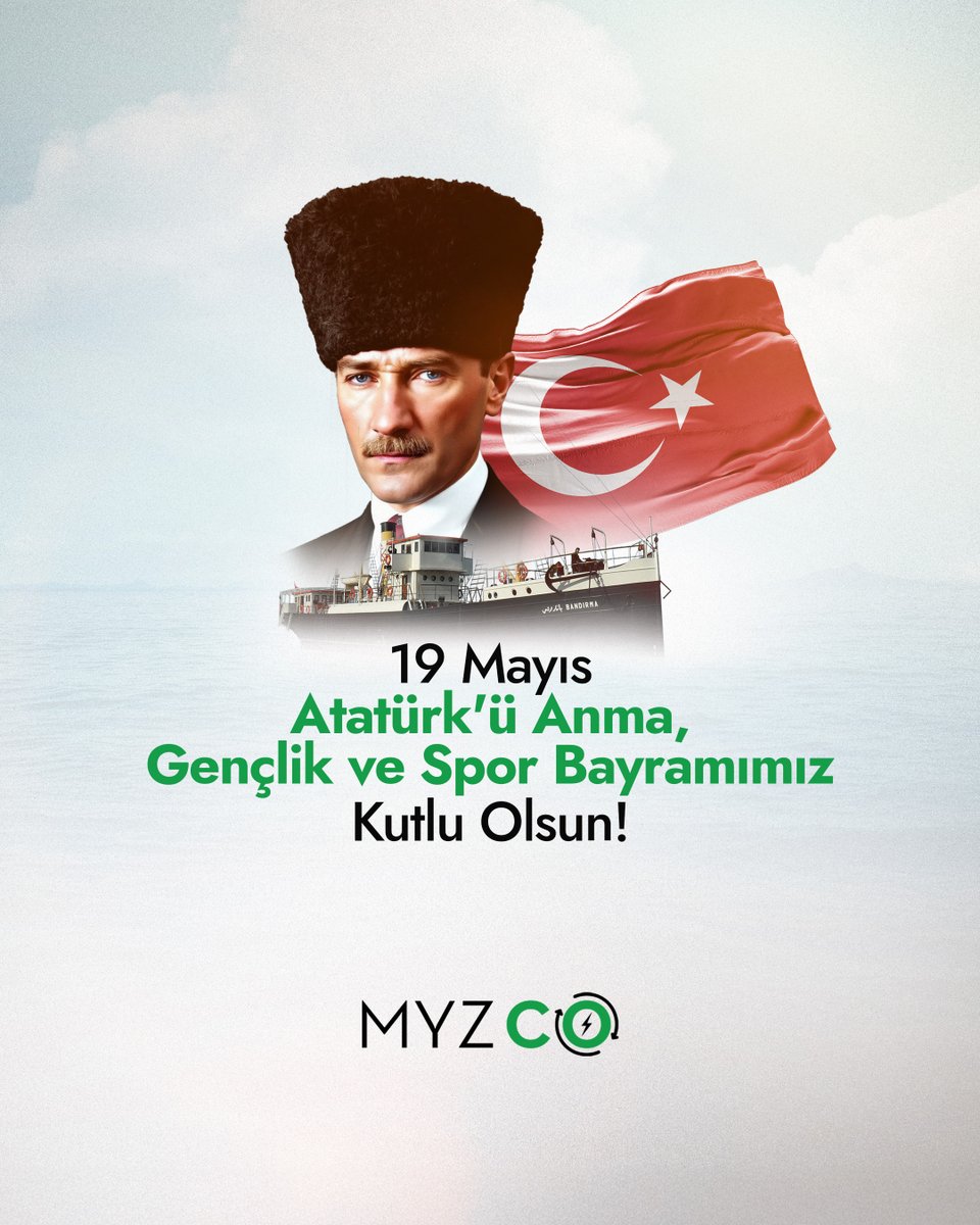 Gazi Mustafa Kemal Atatürk’ü ve silah arkadaşlarını saygı ve minnetle anıyor; gençliğe duyulan güvenin bilinciyle geleceğe ilerliyoruz. 19 Mayıs Atatürk’ü Anma Gençlik ve Spor Bayramımız kutlu olsun!