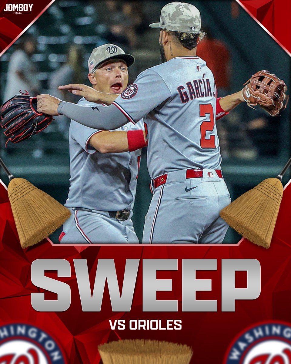 TalkinBaseball_'s tweet image. Nationals sweep the Orioles in the Beltway Series!