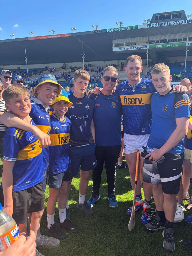 A great win for the Tipperary hurlers &amp; Mr Breen today. Some of our staff &amp; students were delighted to congratulate him on the pitch afterwards!