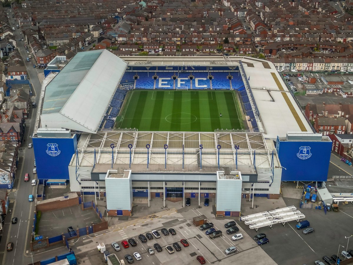 An end of an era at Goodison Park  today.  Hope  the new stadium is a success.  photo4me.com/collections/sh… Here are a few photos I took on a tour and drone flight last year available for purchase #GoodisonPark #EndOfAnEra #evertonfc #FarewellGoodison  #PremierLeague  #photo4me