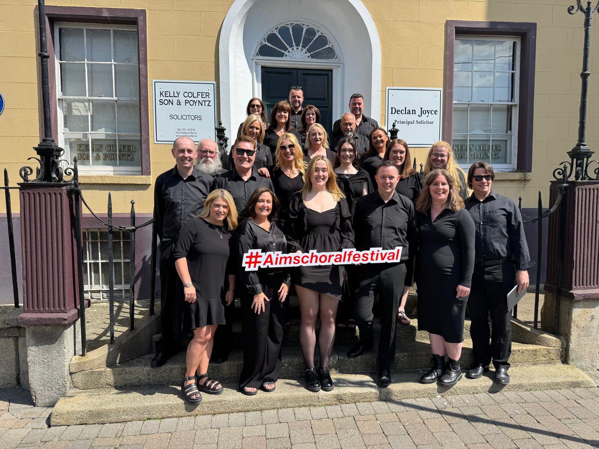 We as always had amazing day in New Ross. Sadly no win today, but Coolmine MS are always setting the tone, raising the bar and having an amazing day in New Ross!Huge Thanks to an our amazing choir , an amazing MD Eoghan Connolly,out amazing accompanist Shane! #newross2025 🎼🎵