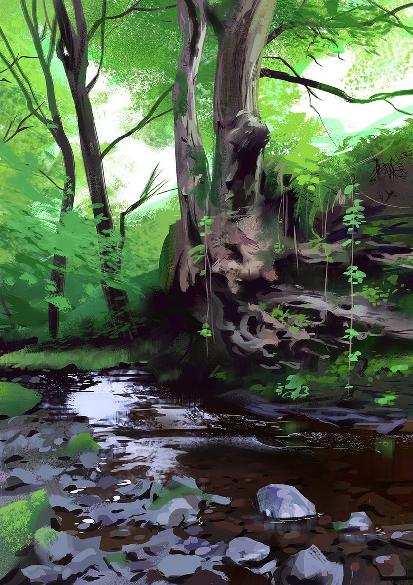 Old photo study, I still quite like some aspects of this