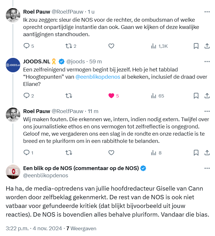 Een blik op de NOS tweet media