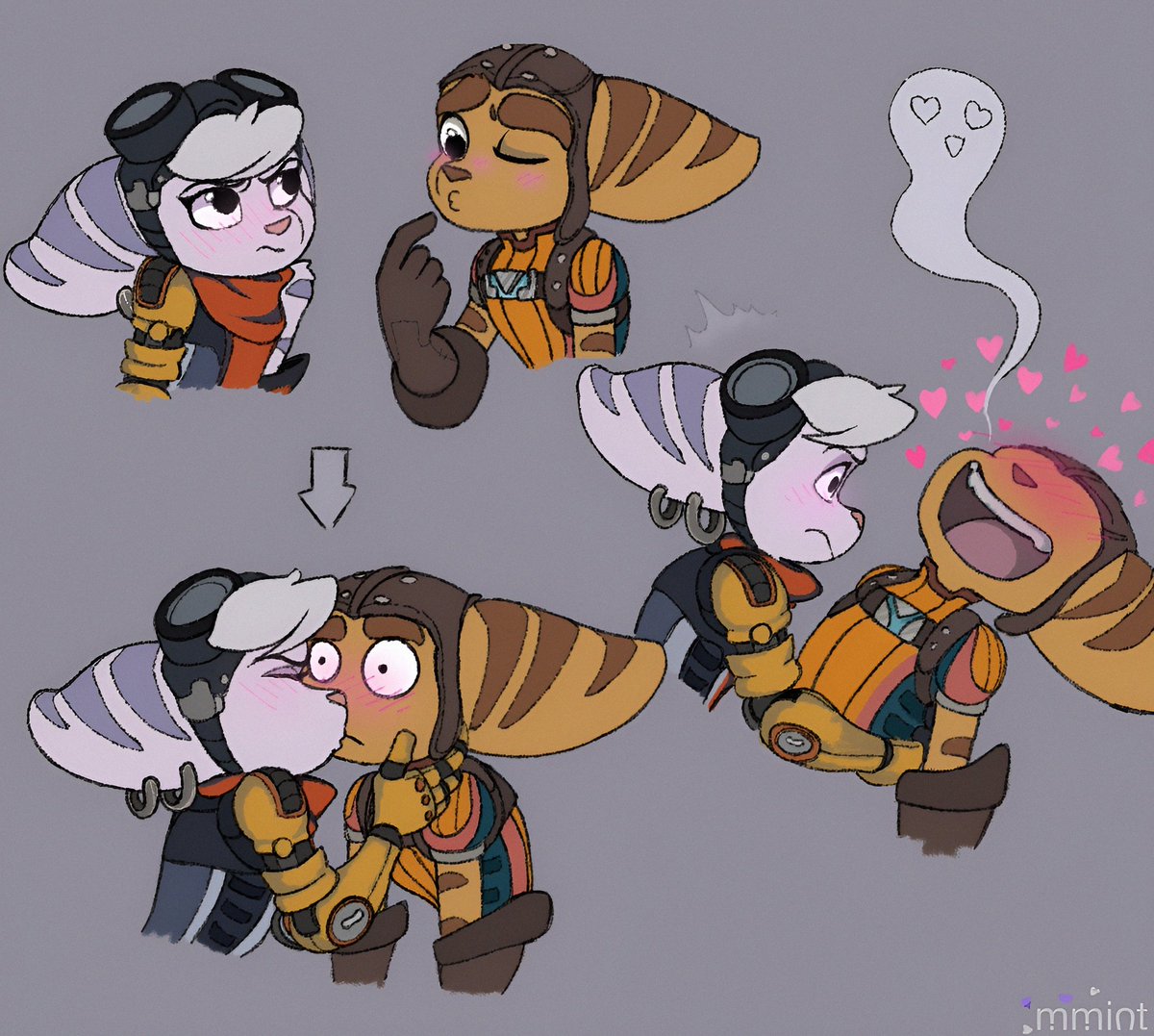 French kiss 😉✨💜
#Rivchet