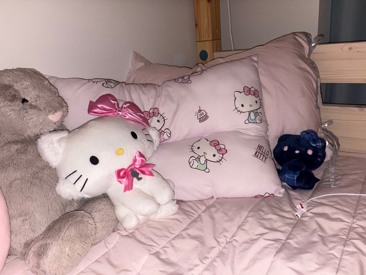 mokaspic's tweet image. just moka and her sanrio obsession