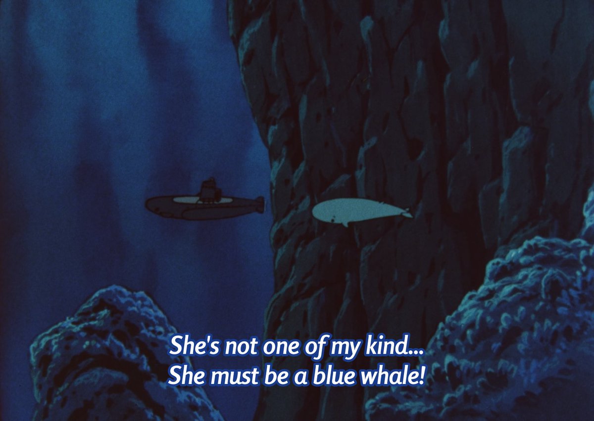 Perevodildo's tweet photo. It is not impossible [Blasphemboys] nyaa releases page was just complemented with the 1989 15-minute movie "Sensuikan ni Koi o Shita Kujira no Hanashi / The Story of a Whale Who Fell in Love With a Submarine"
@w0wmd's film scan and QC (via @kinekovideo), my TL, Paul's editing. https://t.co/xAQ4GJpIuU