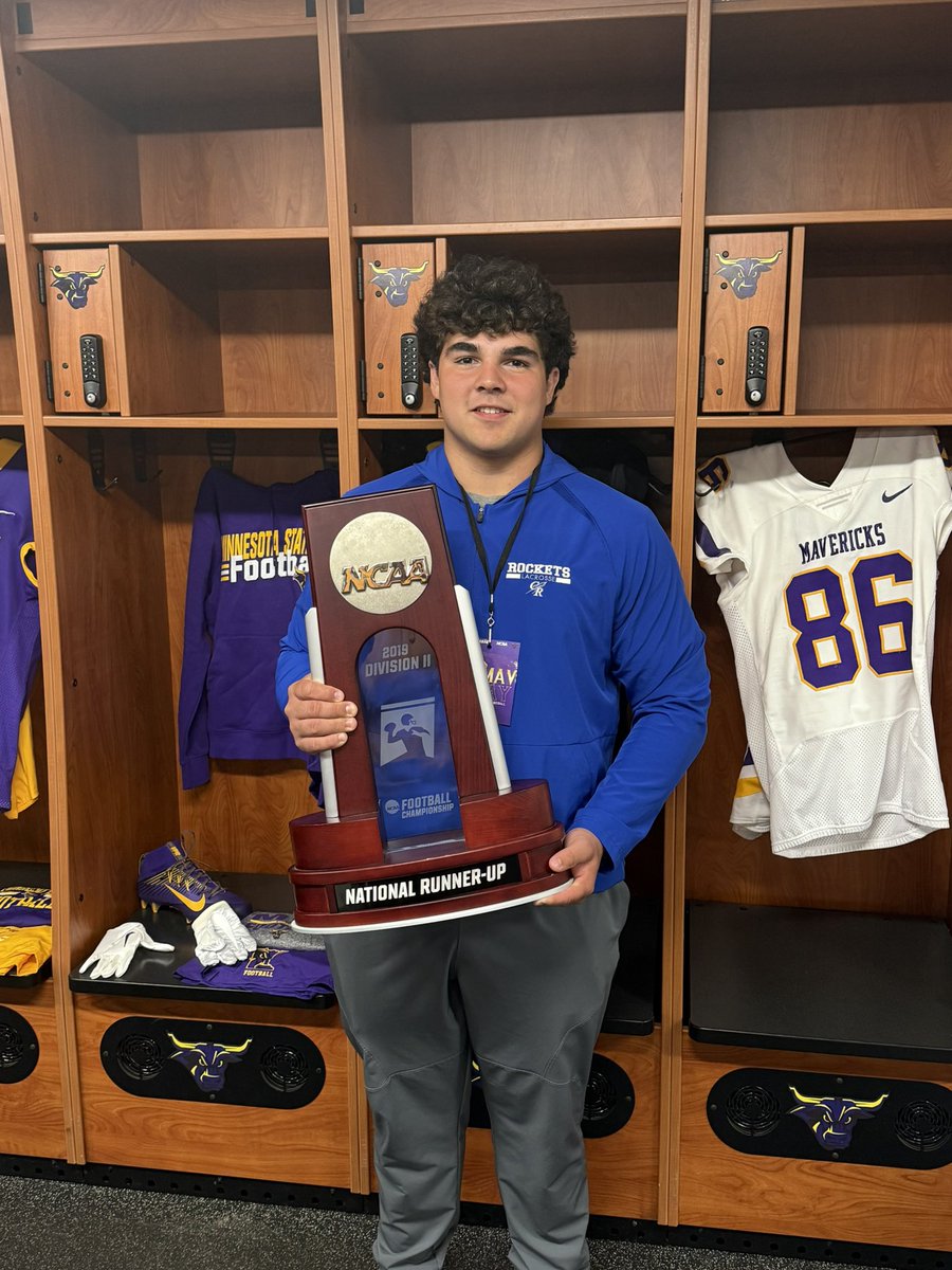 Aidan Nuno (@nuno_aidan) on Twitter photo Had a great time <a href="/MinnStFootball/">Minnesota State Football</a> yesterday! Can’t wait to go back up! Thank you for the hospitality <a href="/CoachHartig/">Colby Hartig</a>
<a href="/CHSFootball100/">Central Rockets - Football</a>
<a href="/Coach_Yos/">Brian Iossi</a>
<a href="/EDGYTIM/">Timothy “EDGYTIM” OHalloran</a>
<a href="/PrepRedzoneIL/">Prep Redzone Illinois</a>
<a href="/dhpreps/">Daily Herald Preps</a>
<a href="/NWHPreps/">Northwest Herald Preps - Shaw Local</a> Had a great time <a href="/MinnStFootball/">Minnesota State Football</a> yesterday! Can’t wait to go back up! Thank you for the hospitality <a href="/CoachHartig/">Colby Hartig</a>
<a href="/CHSFootball100/">Central Rockets - Football</a>
<a href="/Coach_Yos/">Brian Iossi</a>
<a href="/EDGYTIM/">Timothy “EDGYTIM” OHalloran</a>
<a href="/PrepRedzoneIL/">Prep Redzone Illinois</a>
<a href="/dhpreps/">Daily Herald Preps</a>
<a href="/NWHPreps/">Northwest Herald Preps - Shaw Local</a>