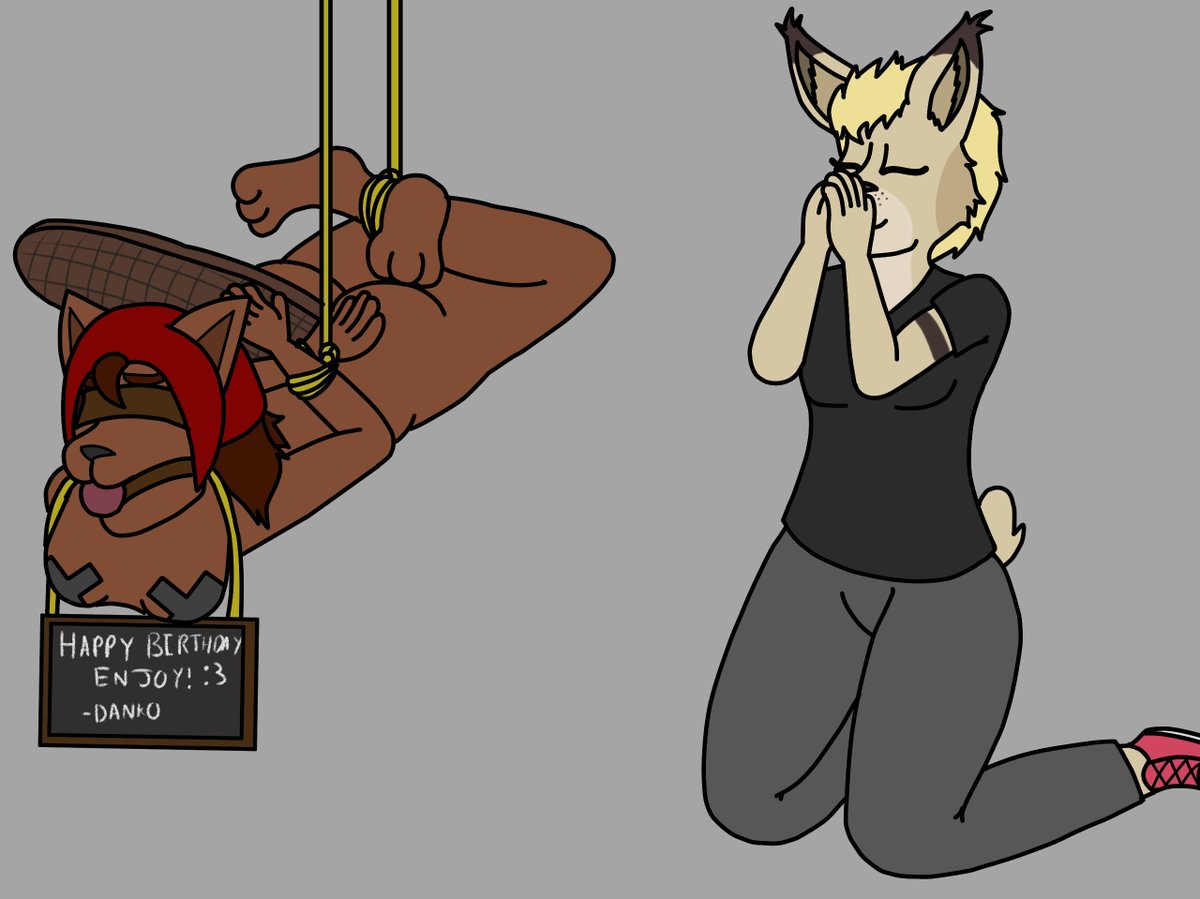 dank-artistic-fox🔞 (@dank_fox_arts) on Twitter photo Happy late birthday for <a href="/_LynxCorner/">Lynx Corner 🔞</a> . Danko(Zoro) left Patt a nice gift for his birthday. A tied up Jenny free to use . Enjoy
#furryartwork #nsfwfurry #nsfwartist #furrynsfwartist #furrynsfw #nsfwfurryart #furryart Happy late birthday for <a href="/_LynxCorner/">Lynx Corner 🔞</a> . Danko(Zoro) left Patt a nice gift for his birthday. A tied up Jenny free to use . Enjoy
#furryartwork #nsfwfurry #nsfwartist #furrynsfwartist #furrynsfw #nsfwfurryart #furryart