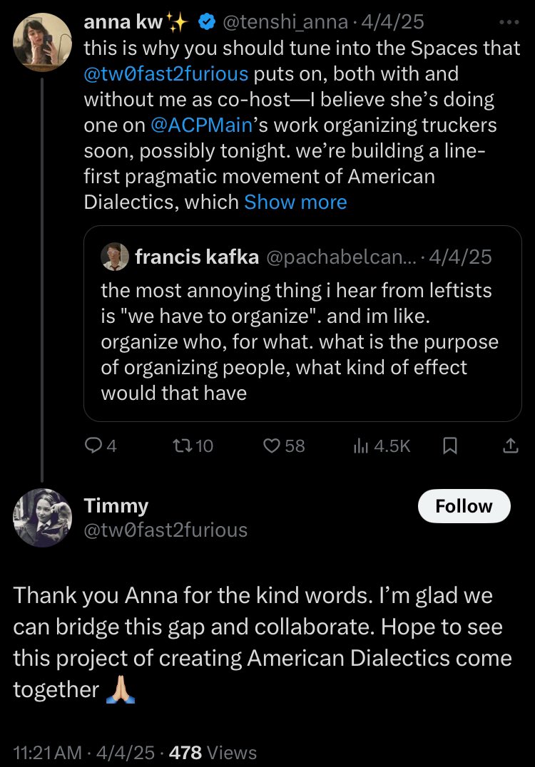 Weird how Kyle has now basically admitted they knew just how deep in shit these characters were.

And yet, after all that, inexplicably let a member get in bed with these mfs AGAIN to help boost the owner/operator trucker guild he’s been trying to get off the ground lol

🎪