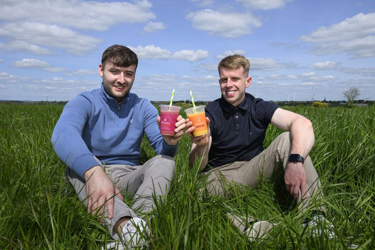 UCD School Ag & Food (@ucdagfood) on Twitter photo A great story in todays <a href="/Farming_Indo/">Farming Independent</a> UCD Food and Agri Business Management graduate, Jack Kirrane and friend Cathal Kelly have launched what they believe to be the country's first self-serve smoothie machine for filling stations, called Smooday.
Both from the small village of A great story in todays <a href="/Farming_Indo/">Farming Independent</a> UCD Food and Agri Business Management graduate, Jack Kirrane and friend Cathal Kelly have launched what they believe to be the country's first self-serve smoothie machine for filling stations, called Smooday.
Both from the small village of