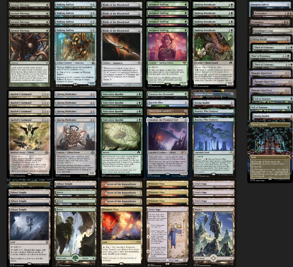 Quality weekend at <a href="/AxionNow/">AxionNow</a> with Team <a href="/TheChadMagic/">Chad Magic</a> as always 🤌 

6-2 in the Mega Modern with Broodscale for 13th out of 184 players 🦎

Into a 3-1 personal record in Team Trios playing Dimir Terror in Standard 🐍 taking wins against some big names!

Bring on Cardiff in August!